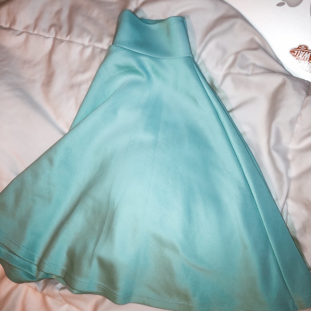 Johnny Brand teal skater skirt